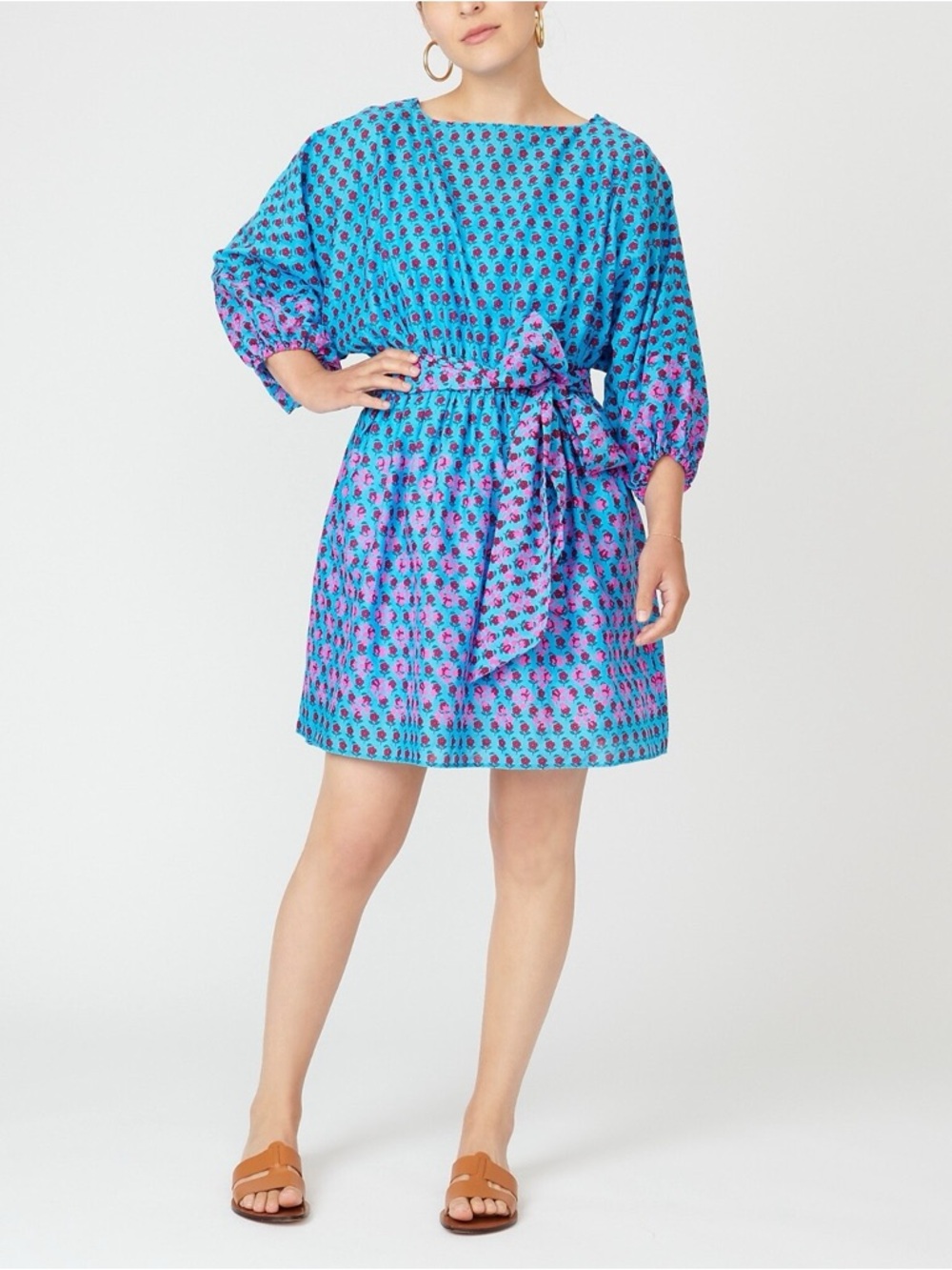 J. Crew Dolman Block Print Dress Sz S Great Condition!